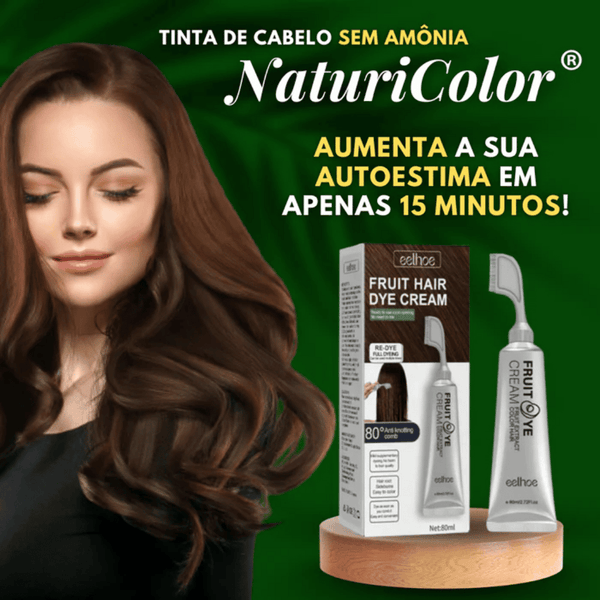 Tinta de Cabelo NaturiColor + Escova de Brinde (ÚLTIMAS UNIDADES)